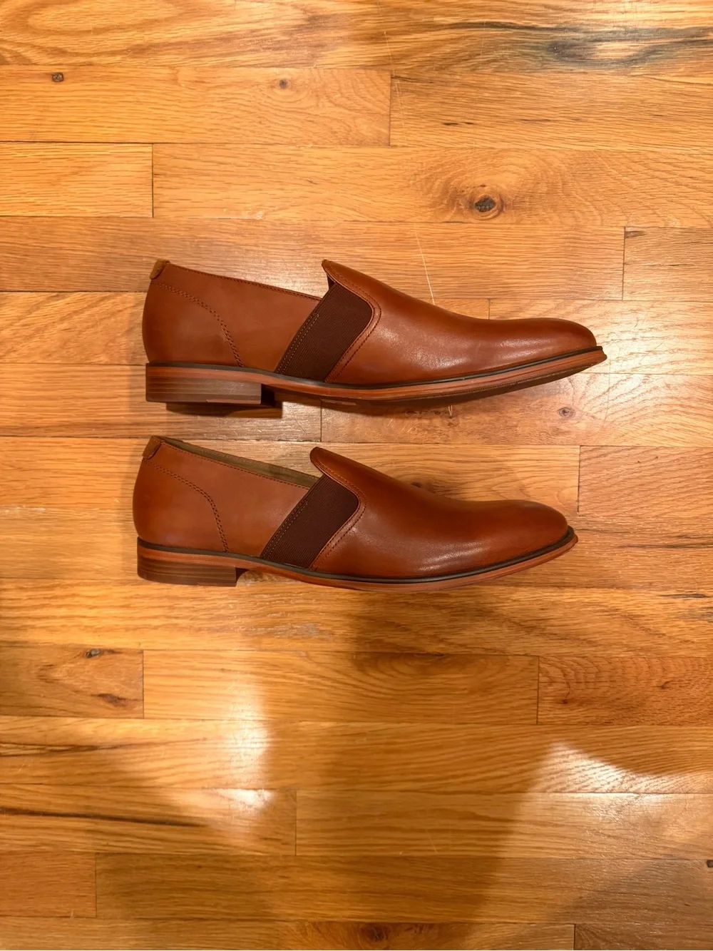 ALDO Municipo Men's Tan Slip-On Leather Loafers